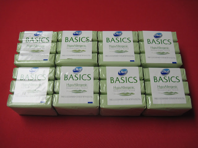 Dial Bar Soap deal purchased for Operation Christmas Child shoeboxes.