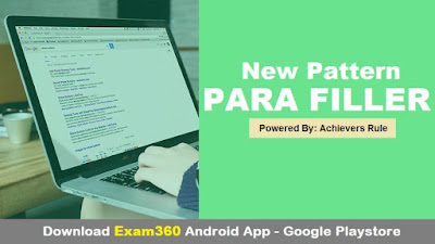 New Pattern English Parafiller for IBPS Exams