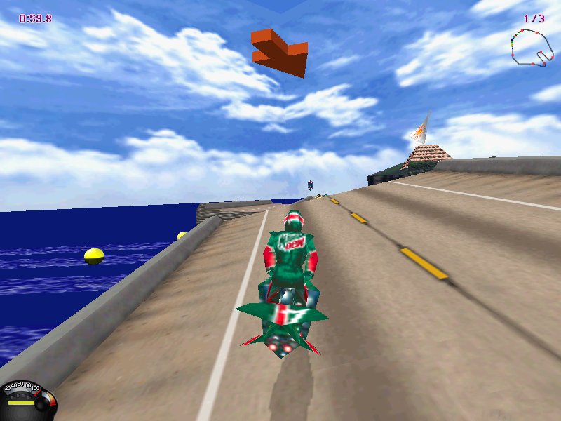 Jet Moto Game ScreenShot
