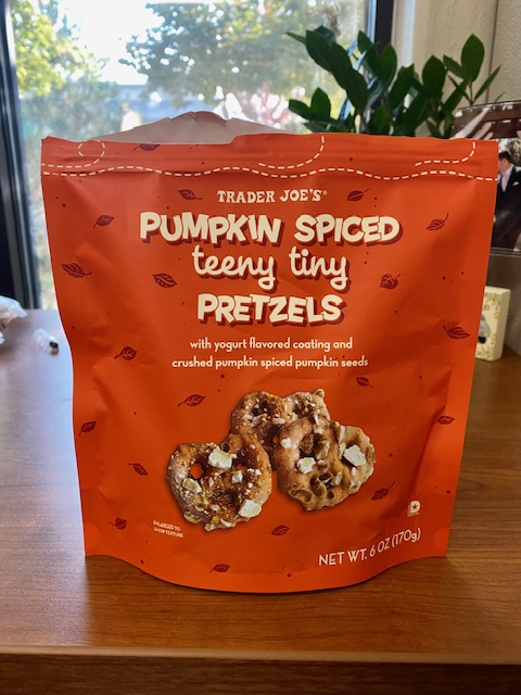 Pumpkin Spiced Pretzels