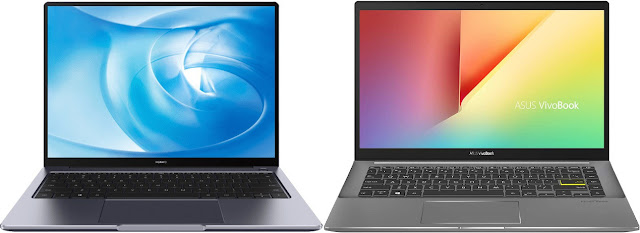 Huawei MateBook 14 AMD vs Asus VivoBook S14 M433IA-EB069