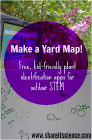 Make a Yard Map! Kids Outdoor STEM activity free apps