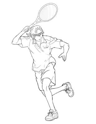 Prince of Tennis - Desenhos para Colorir