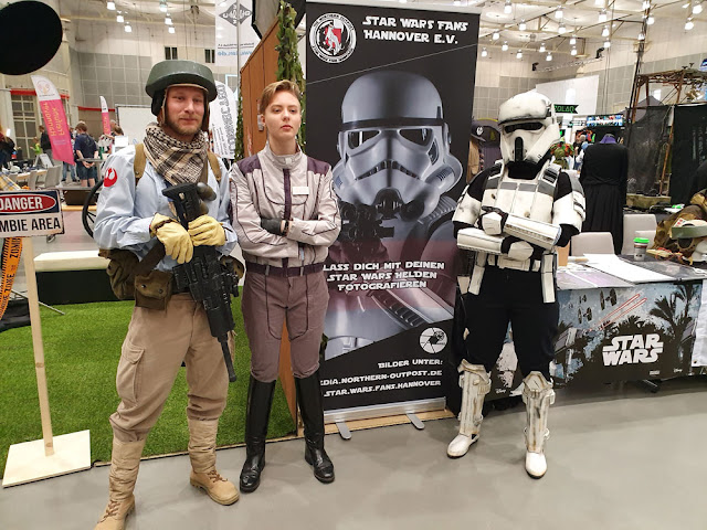 Star Wars Fans Hannover E. V. Stand auf der Maker Faire 2019