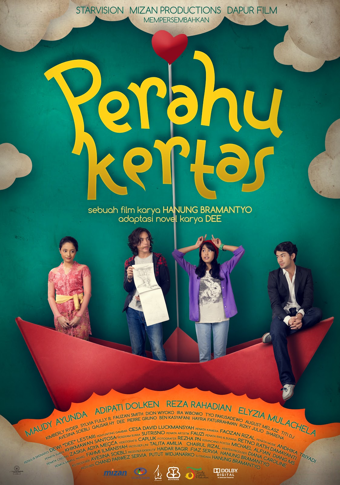 Movie Review: Perahu Kertas  Anonymous Daily Adventure