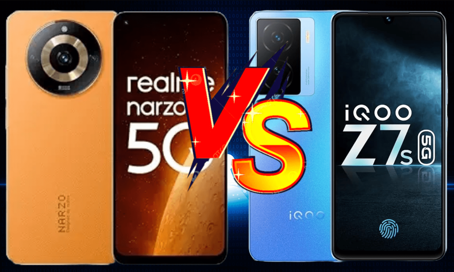 Realme Narzo 60 5G vs. iQoo Z7s 5G: Picking the Right Phone