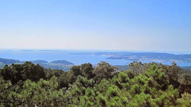 Ría de Pontevedra desde el mirador de Cotorredondo