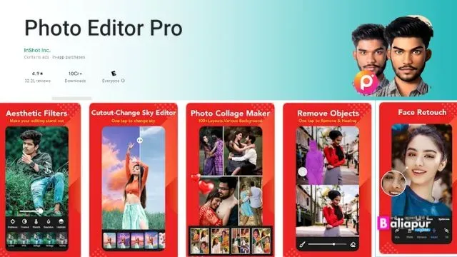Photo Editor Pro App फोटो एडिटिंग ऐप डाउनलोड