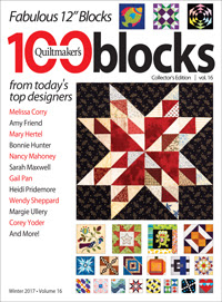 Quiltmaker's 100 Blocks Vol. 16 magazine