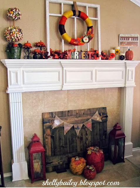 Fall Mantel