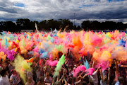 Holi Festival, Dresden. A Hindu festival that traditionally involved .