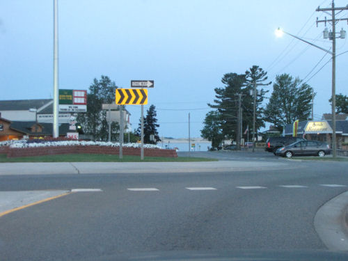 Silver Lake roundabout