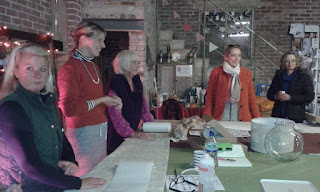 Drum Lampshade making workshop with Jenny Sibthorp