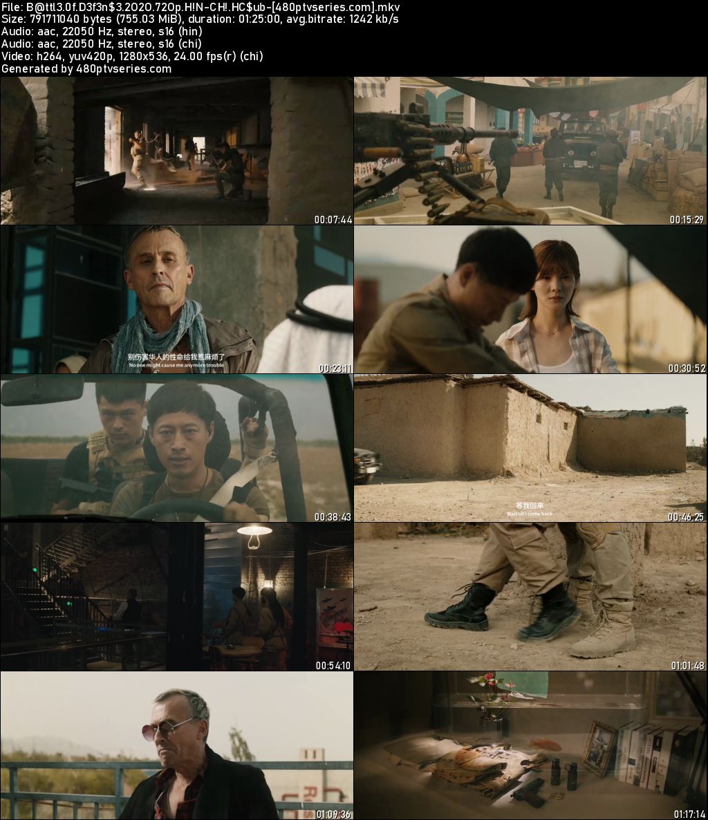 Watch Online Free Battle of Defense (2020) Full Hindi Dual Audio Movie Download 480p 720p Web-DL