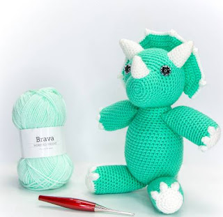 PATRON GRATIS DINOSAURIO AMIGURUMI 51643