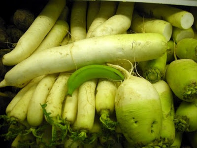 Honduran radishes (rabano)