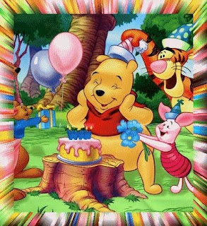 Birthday Greeting Cards: Winnie The Pooh Birthday Cards