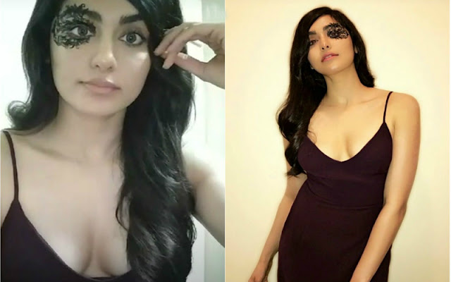 Adah Sharma Cleavage Show at GQ Best Dressed Awards 2018 #Cleavage #B00Bs #Pics by Actress Full Body Scan