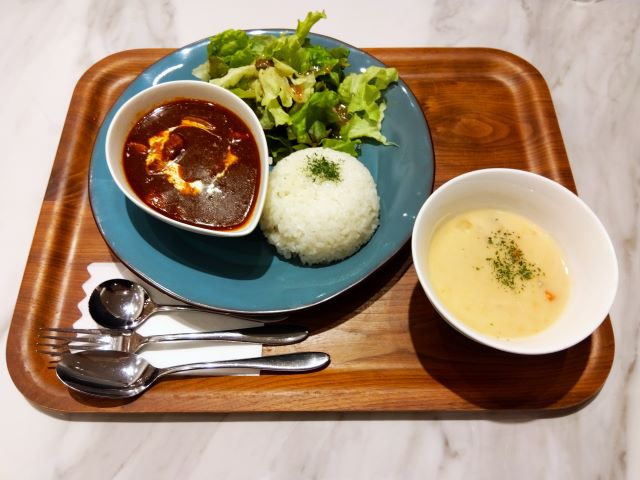 MOA cafe　千葉ニュータウン店　こだわりのビーフシチュー　スープセット