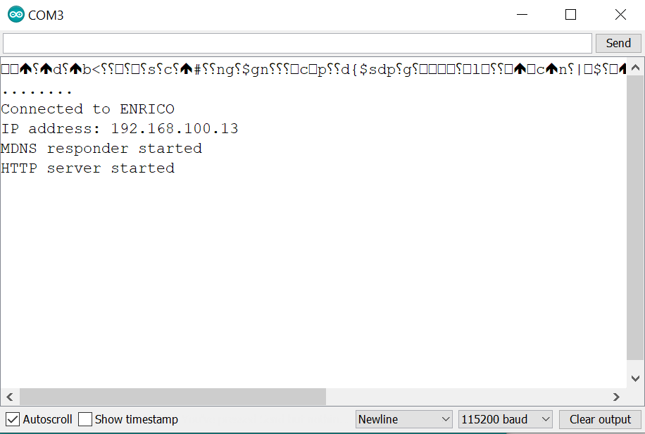 Serial Monitor
