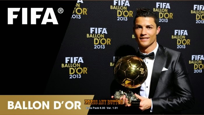 PES 21013 CR7 Ballon d'Or Start Screen