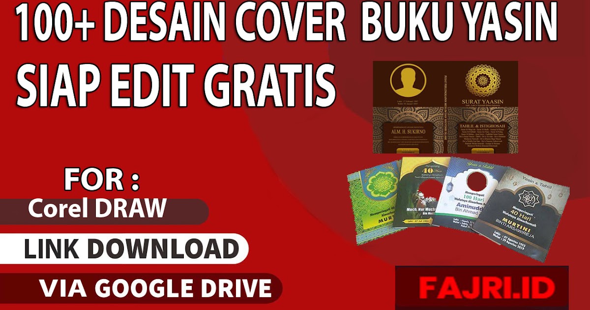 100+ Desain Cover Buku Yasin Terbaik Siap Edit Gratis  fajri.id