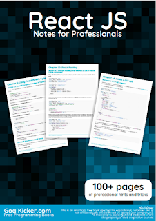 React JS Notes for profesionals