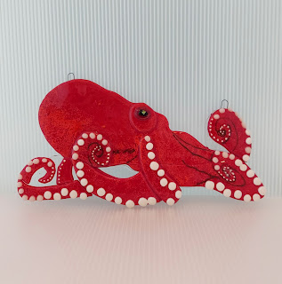 Fuse Glass Octopus