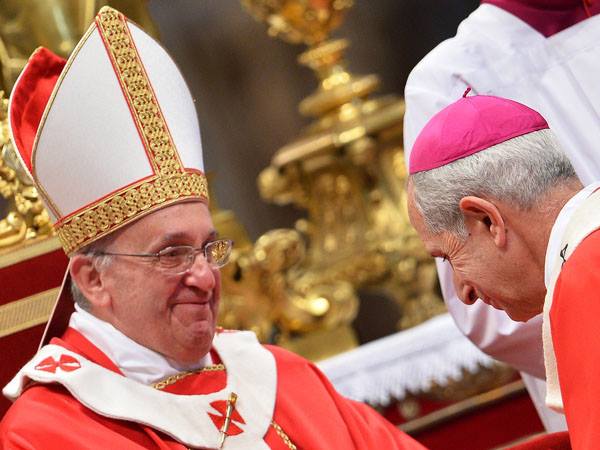 Pope Francis to the new archbishops (Feast of Peter & Paul)