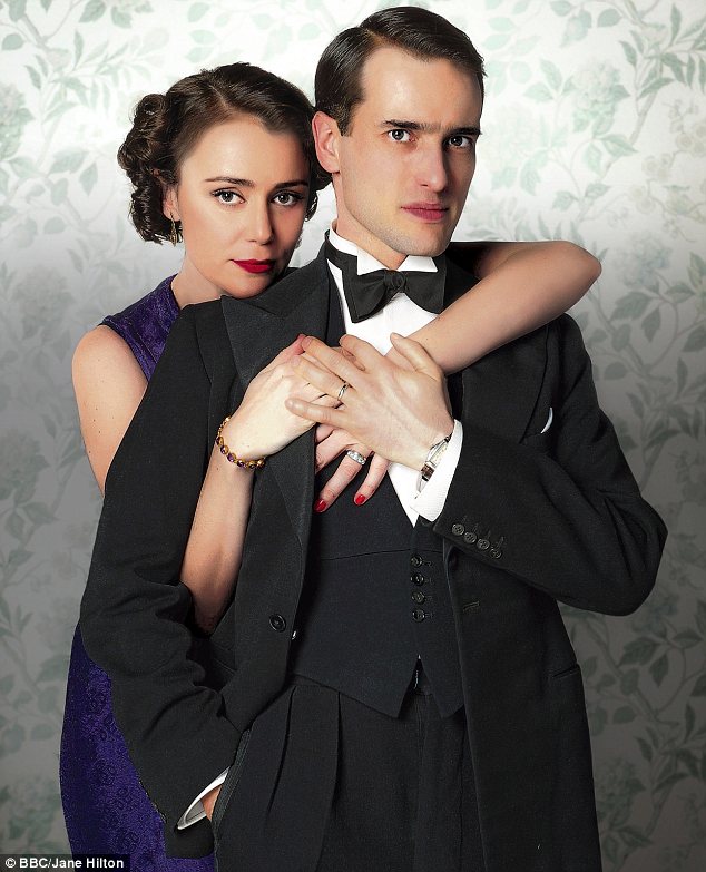 Keely Hawes and Ed Stoppard Lady and Sir Hallam