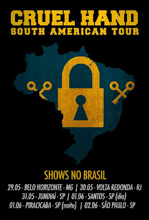 Cruel Hand (USA) - Tour Brasil