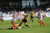 Partido del Barakaldo CF contra el Vitoria