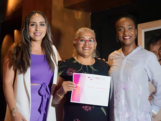 Las mujeres tenemos la fuerza para levantarnos: AMMEYUC