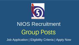 NIOS 2019 Job Notifications