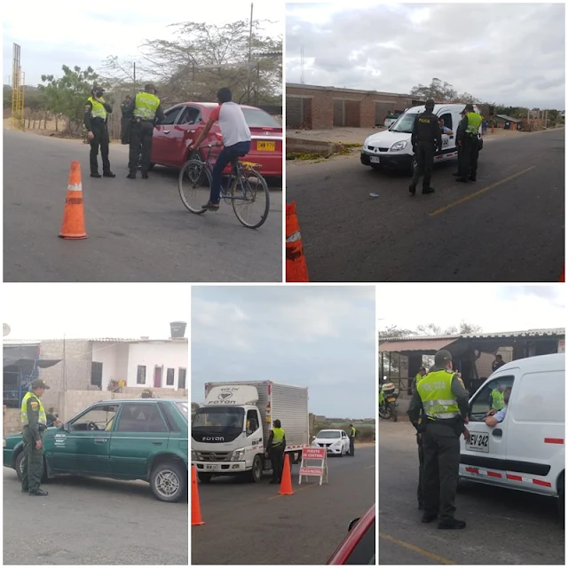 2418 sancionados en La Guajira por violar el Aislamiento Preventivo Obligatorio