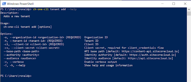 ch-one-cli tenant add --help
