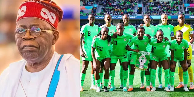 President Tinubu called Super Falcon ahead of AFCON match today
