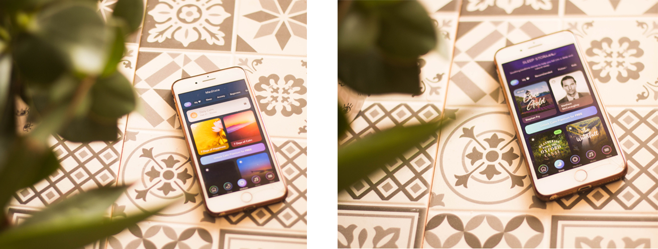 Meditation App Calm on Iphone - review