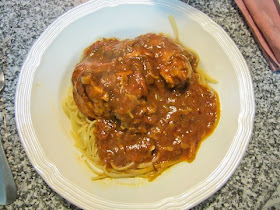 Food Lust People Love: Chicken spaghetti is a rich tomato sauce made with a dark roux base and chicken, served over your favorite pasta. This is the richest sauce ever. Delicious!