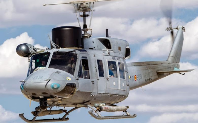 La Armada recibe el quinto helicóptero AB-212 modernizado 