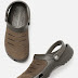 Crocs Men Brown Solid Clogs