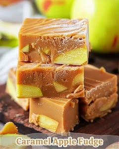  Caramel Apple Fudge ( Four-ingredients )