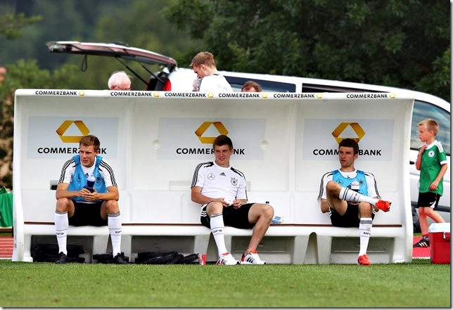 toni kroos thomas müller und holger badstuber