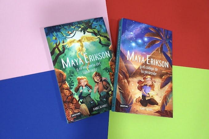 La saga Maya Erikson, libros de aventuras para jóvenes lectores