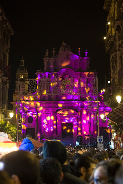 Festa di Sant'Agata a Catania: i fuochi d'artificio