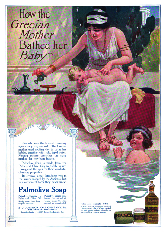 Palmolive Soap, ad March 1915