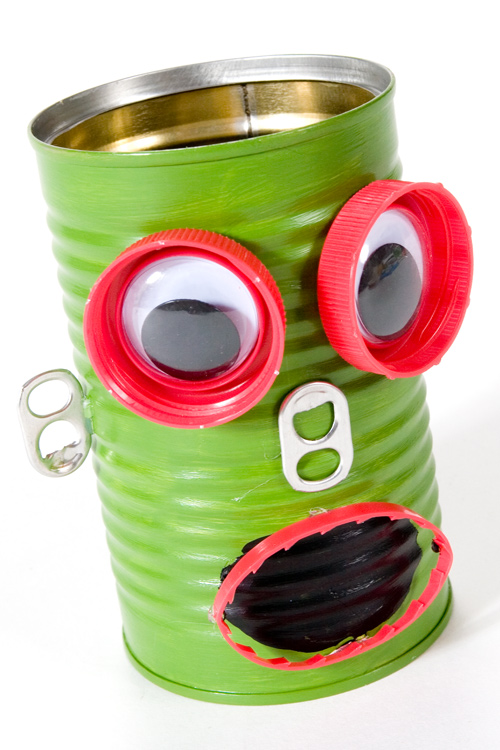 Robot Recycled Crafts