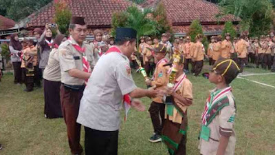 Pesta Siaga Ranting Diselenggarakan di SMP Negeri 2 Bojong