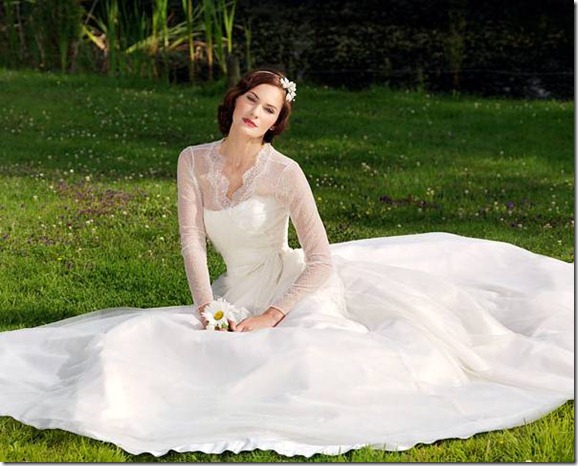 I love Keira's icy blue tulle dress it's'Something Blue'