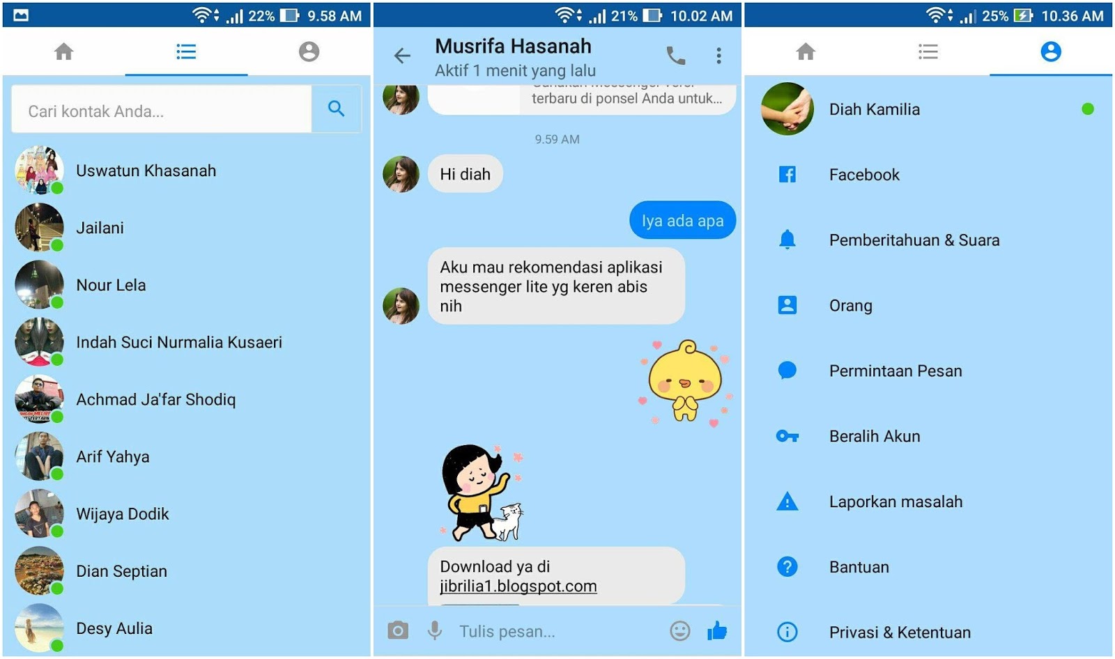 Download Messenger Lite2 Multi Clone Mod Apk Terbaru ...